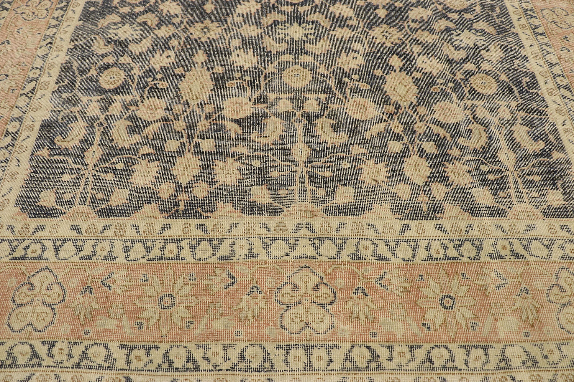 7 x 10 Vintage Turkish Sivas Rug 53228