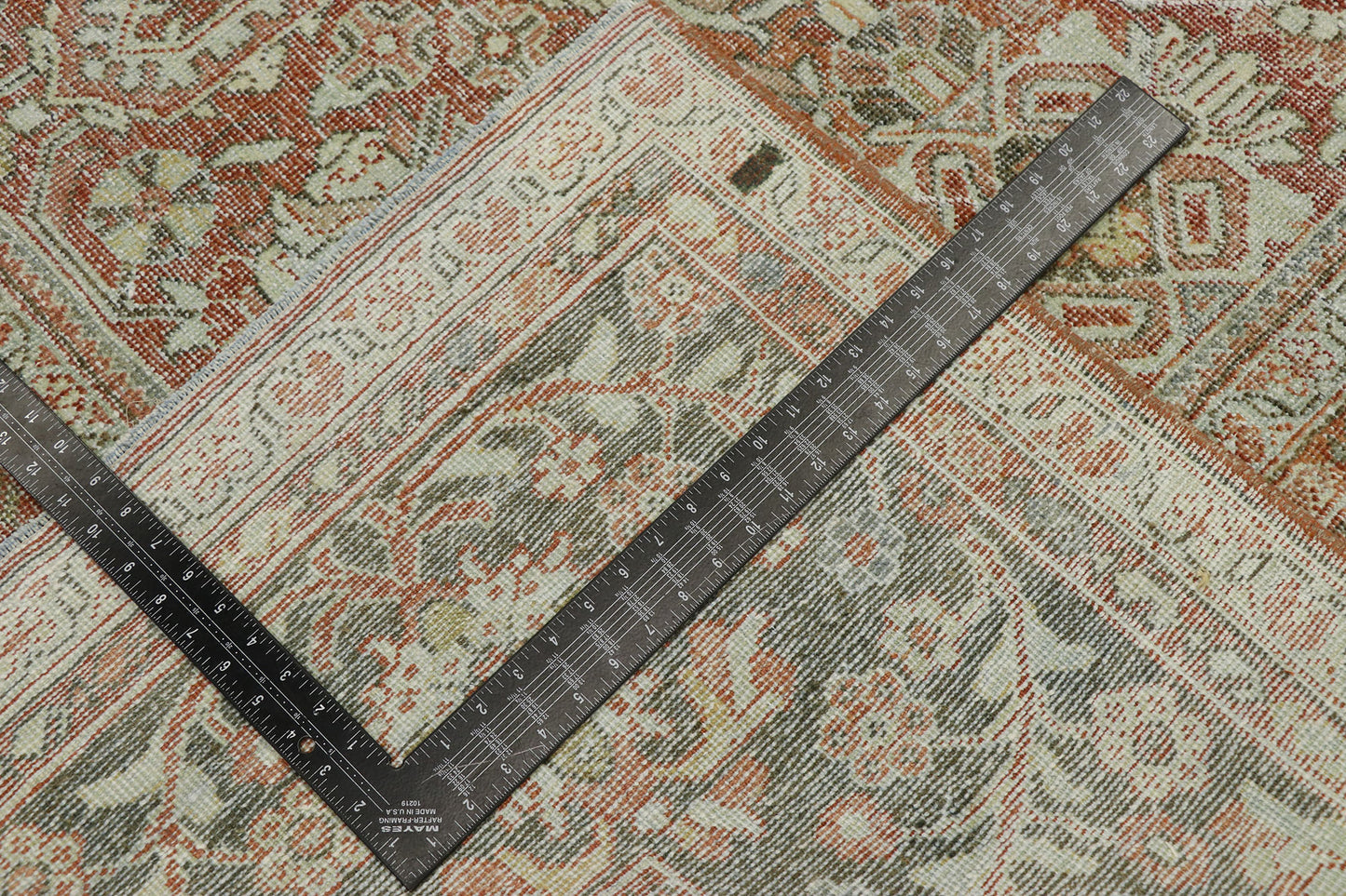 10 x 14 Antique Persian Mahal Rug 53232