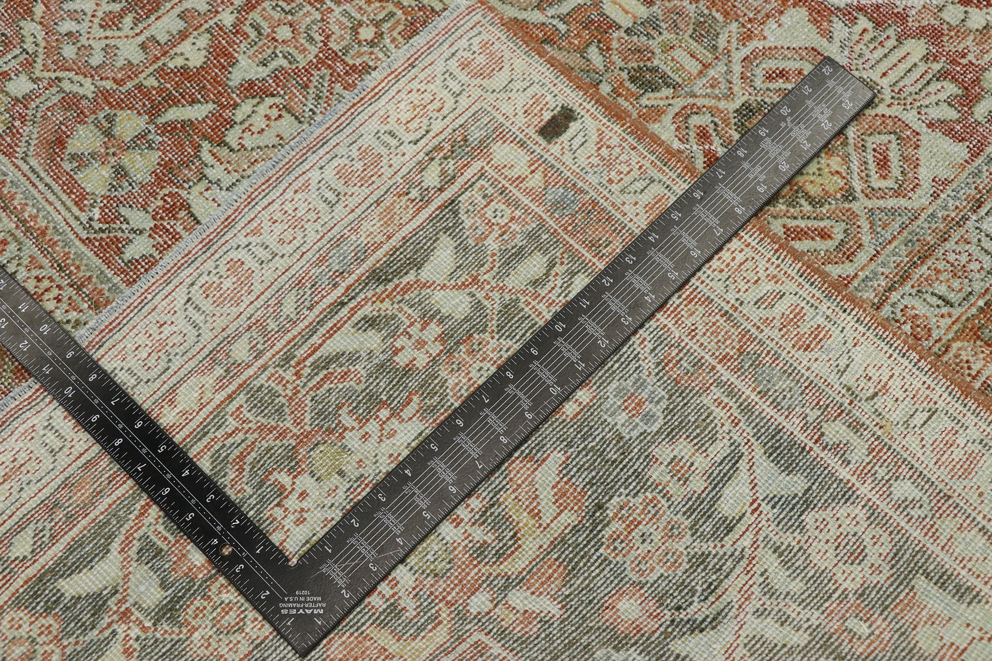 10 x 14 Antique Persian Mahal Rug 53232
