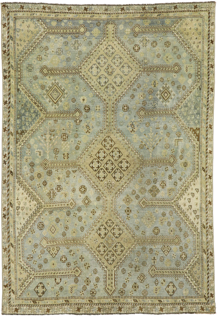 5 x 8 Antique Persian Shiraz Rug 53233