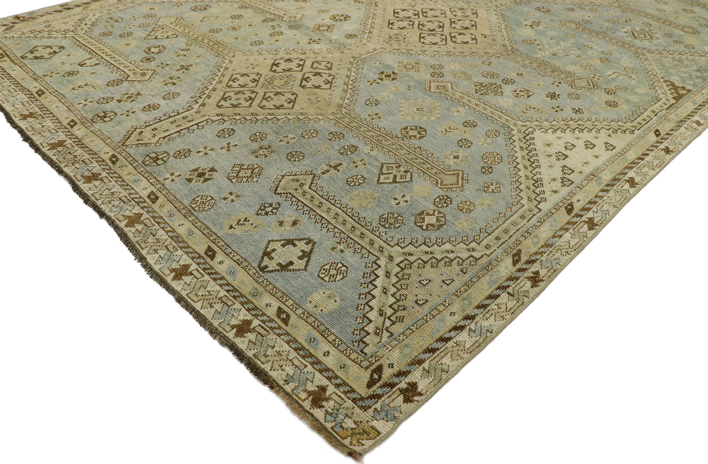 5 x 8 Antique Persian Shiraz Rug 53233