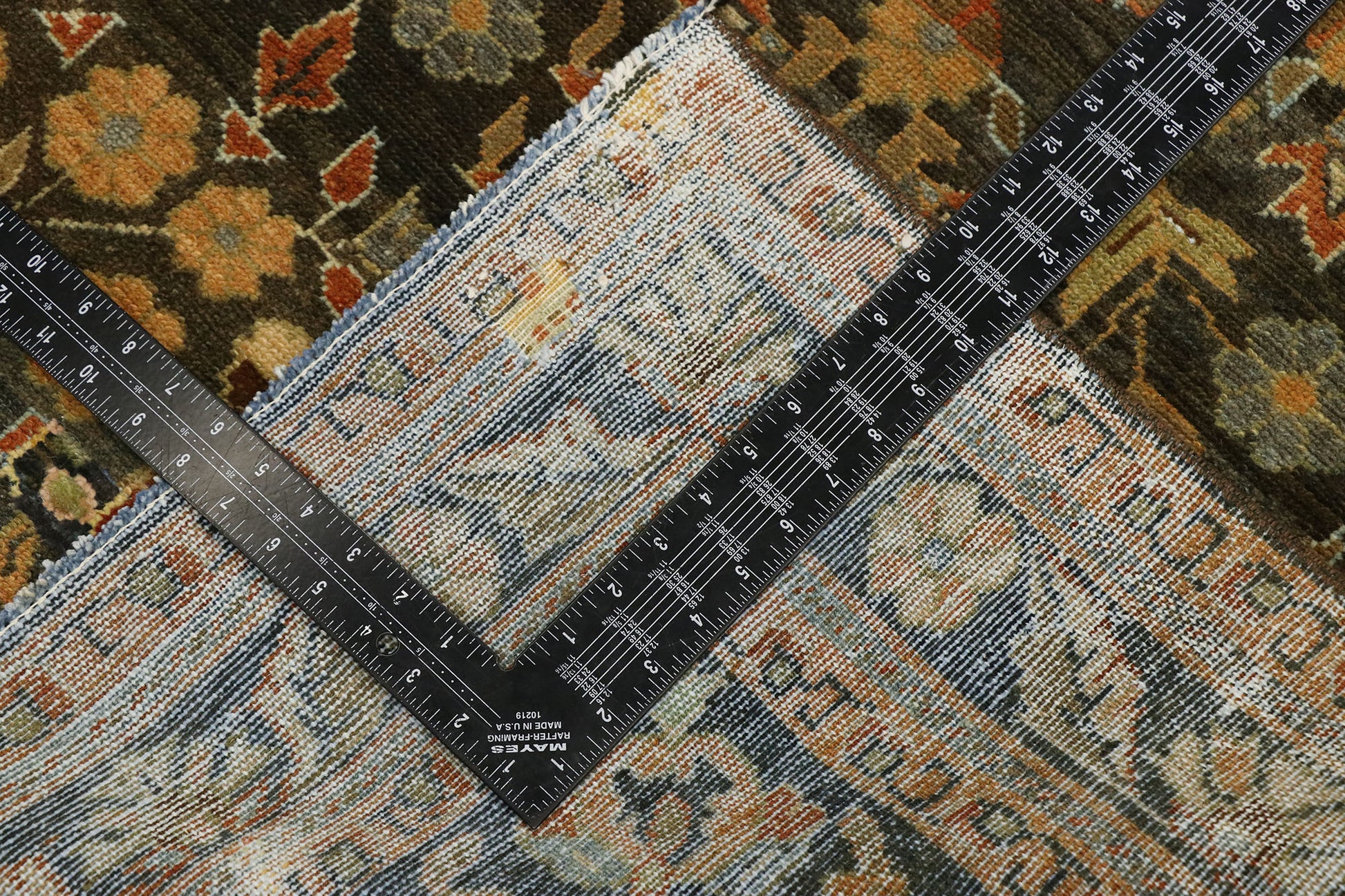 3 x 16 Antique Persian Malayer Rug 53237