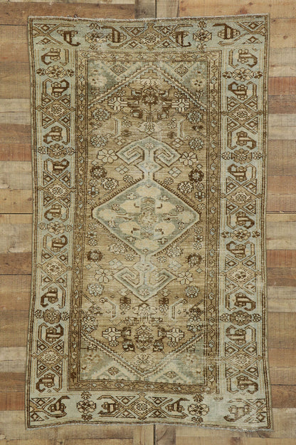 4 x 6 Antique Persian Malayer Rug 53238
