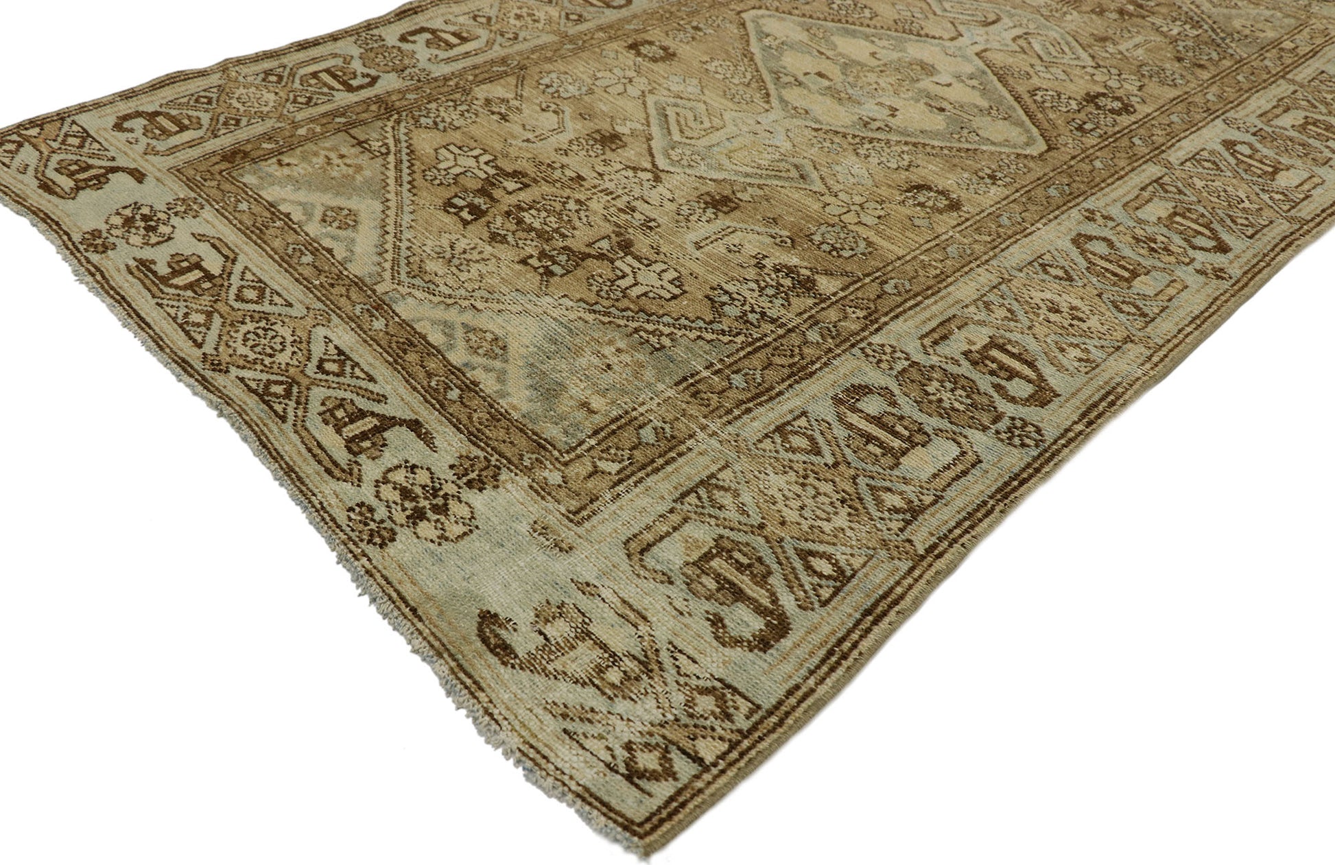 4 x 6 Antique Persian Malayer Rug 53238