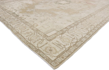 9 x 13 Vintage Turkish Kars Rug 53239
