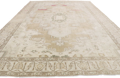 9 x 13 Vintage Turkish Kars Rug 53239