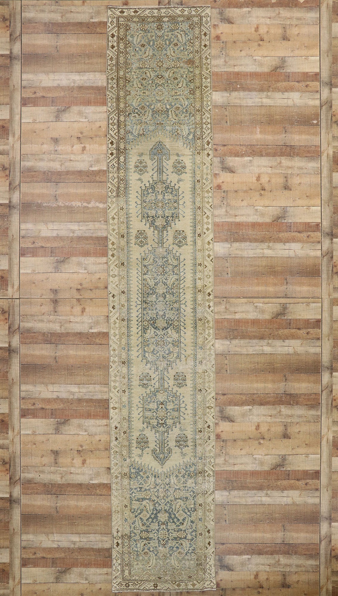 3 x 16 Antique Persian Malayer Runner 53240