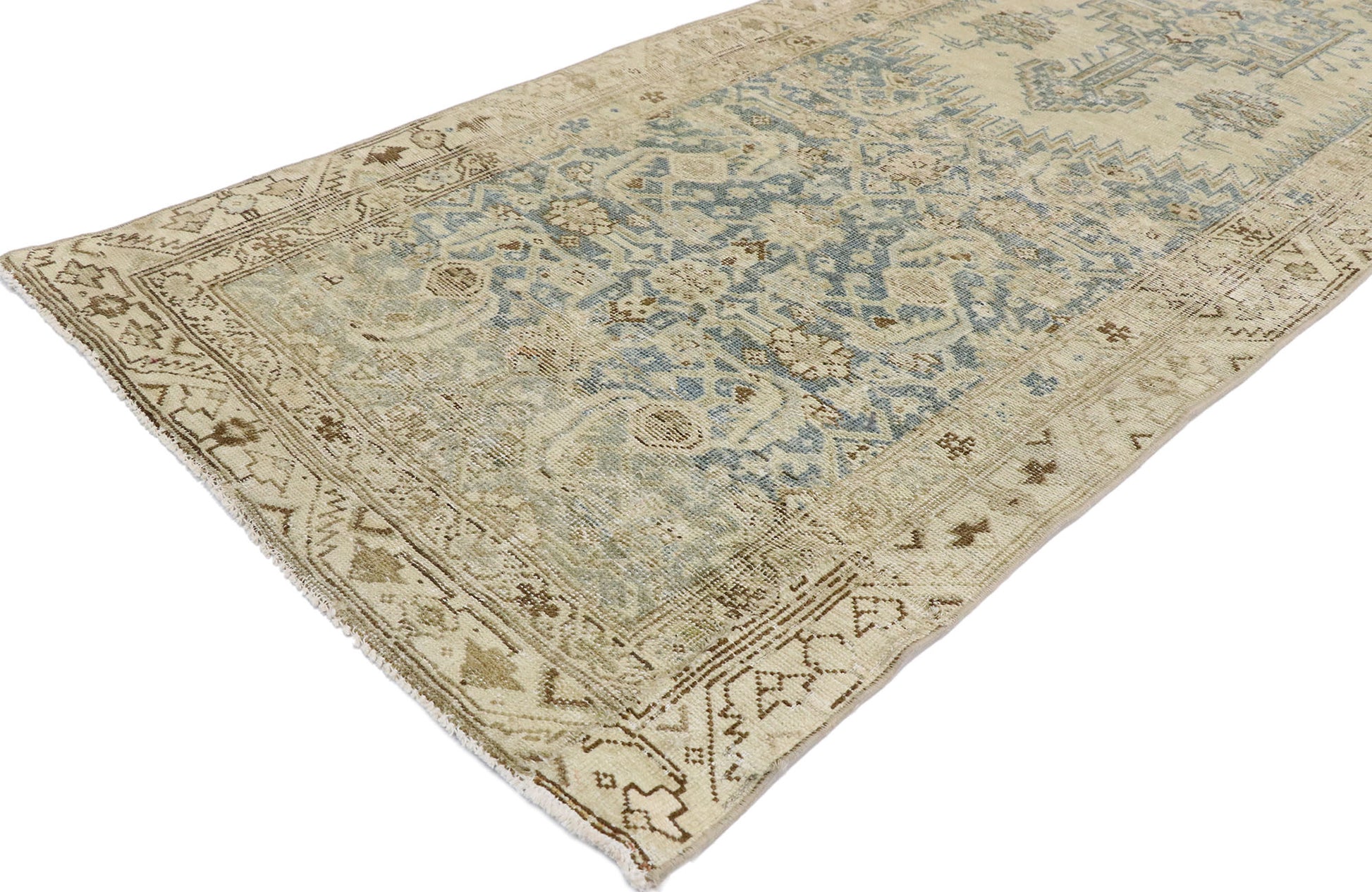 3 x 16 Antique Persian Malayer Runner 53240