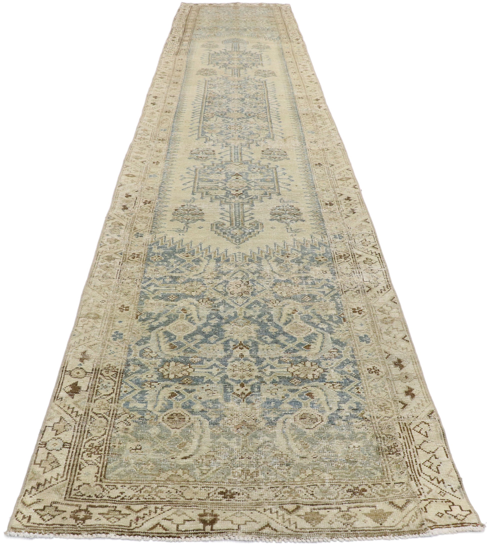 3 x 16 Antique Persian Malayer Runner 53240