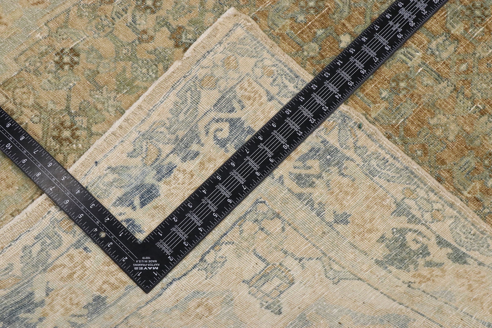 4 x 10 Antique Persian Bijar Runner 53242