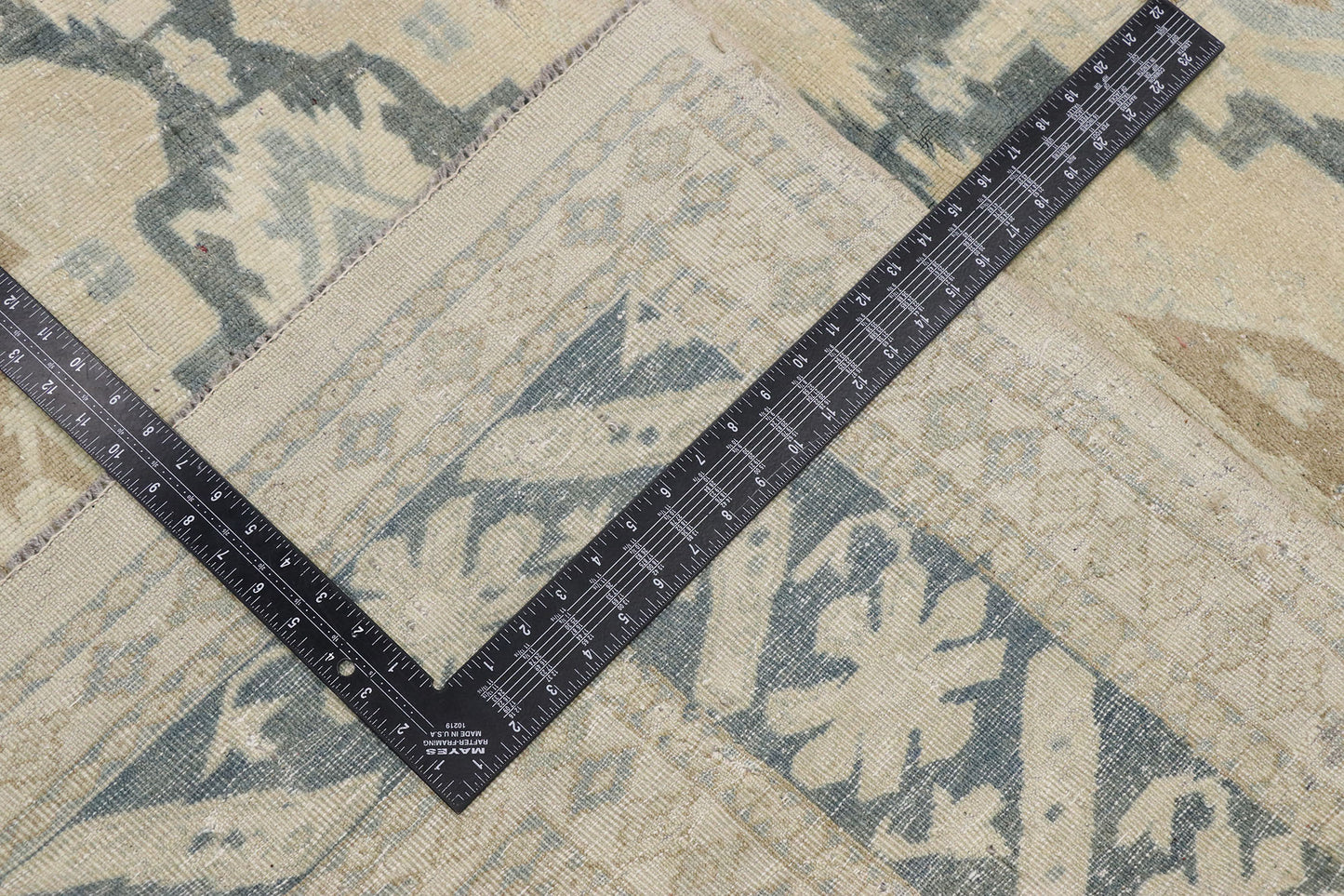 9 x 9 Vintage Turkish Oushak Rug 53243