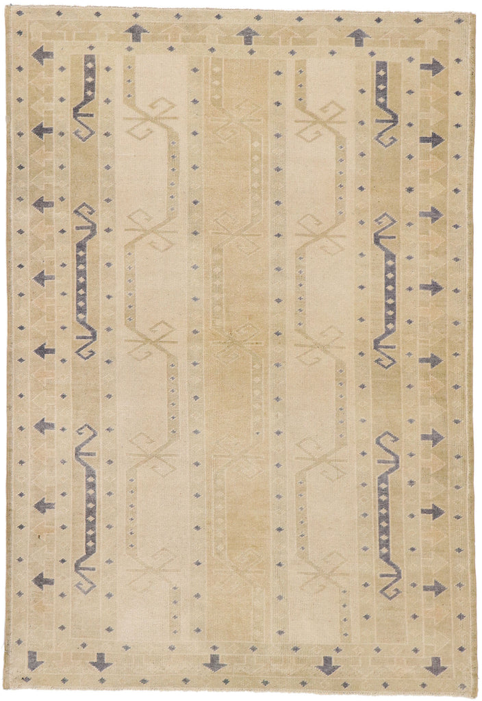 3 x 5 Vintage Turkish Sivas Rug 53244