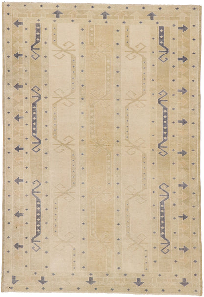 3 x 5 Vintage Turkish Sivas Rug 53244