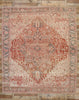 12 x 14 Antique Persian Heriz Rug 53245
