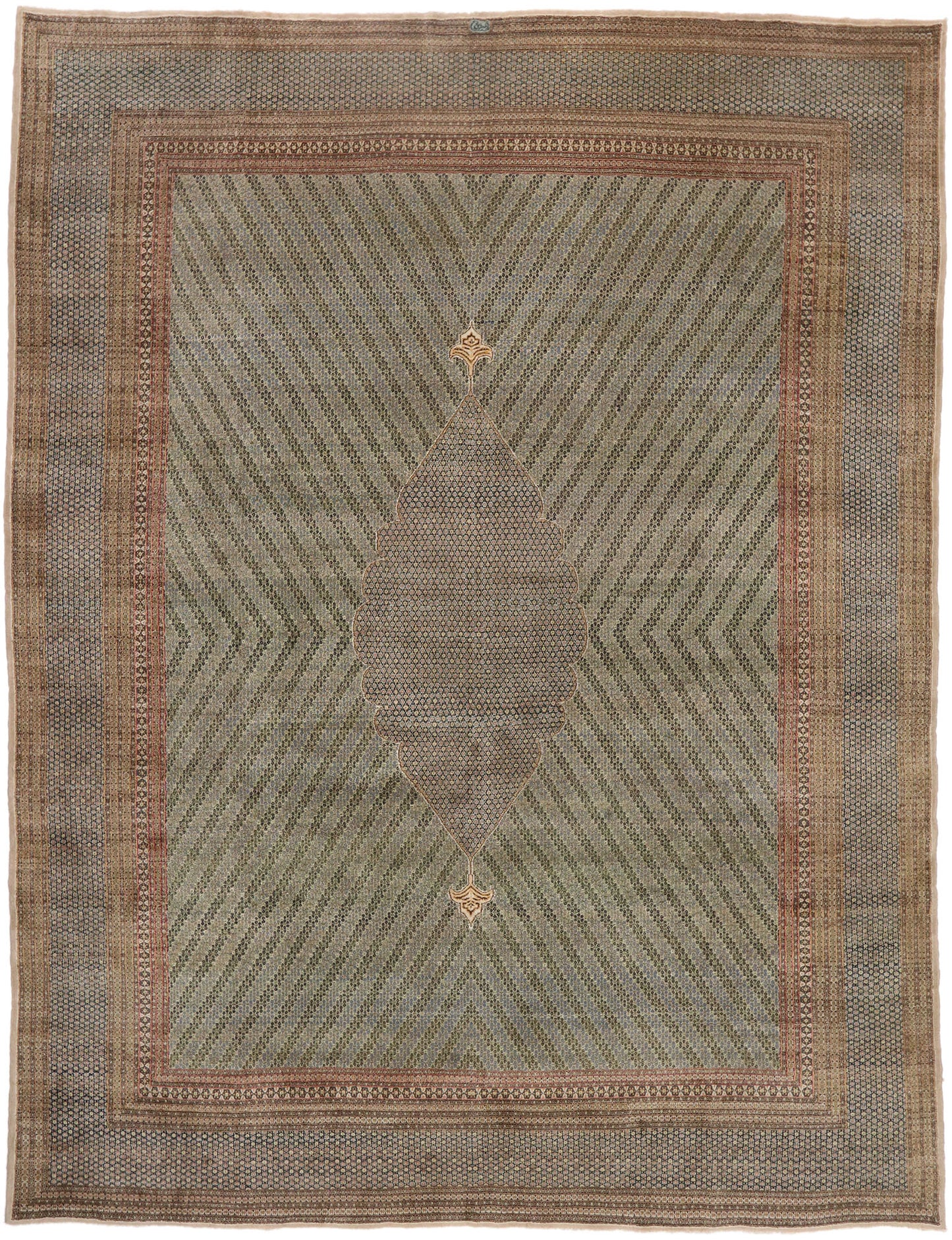 12 x 15 Vintage Persian Mood Rug 53246