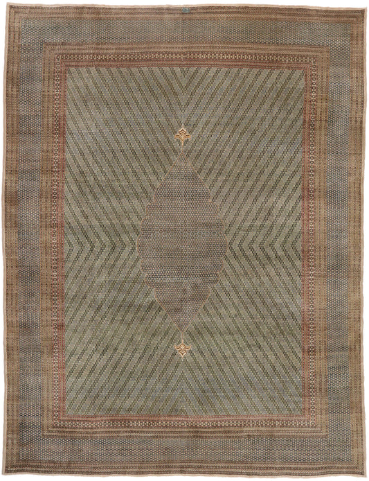 12 x 15 Vintage Persian Mood Rug 53246