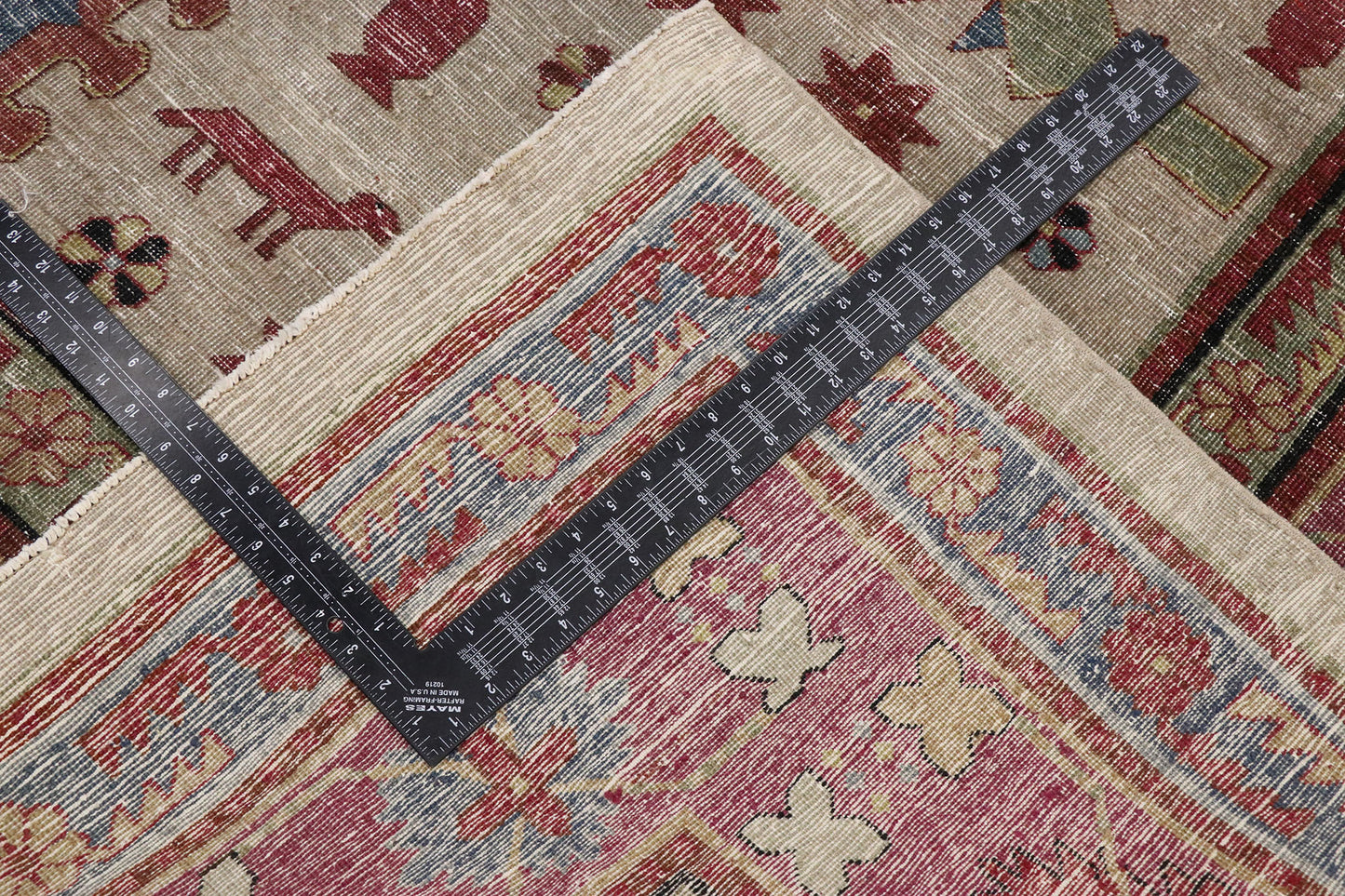 8 x 10 Vintage Persian Khotan Rug 53247