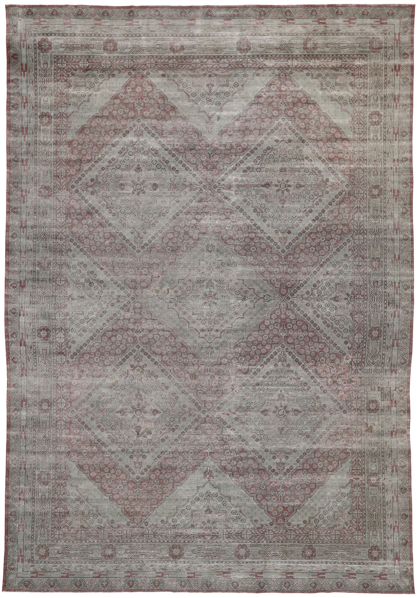 11 x 16 Antique Persian Khotan Rug 53248