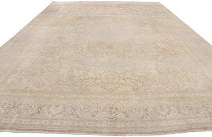 10 x 14 Vintage Turkish Oushak Rug 53249