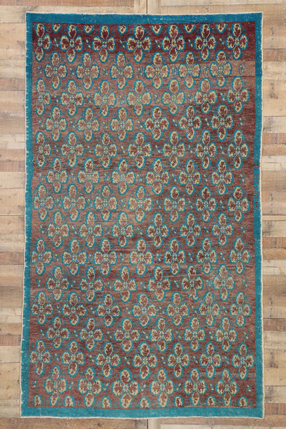 6 x 10 Vintage Turkish Sivas Rug 53251