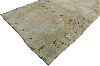 3 x 13 Antique Turkish Oushak Runner 53254