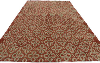 6 x 9 Vintage Turkish Sivas Rug 53255