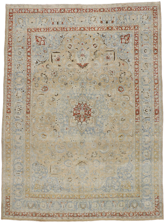 10 x 13 Antique Persian Khorassan Rug 53261