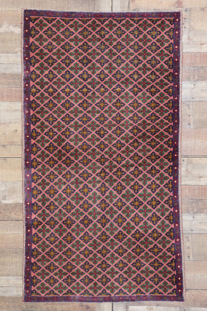 3 x 6 Vintage Turkish Sivas Rug 53262