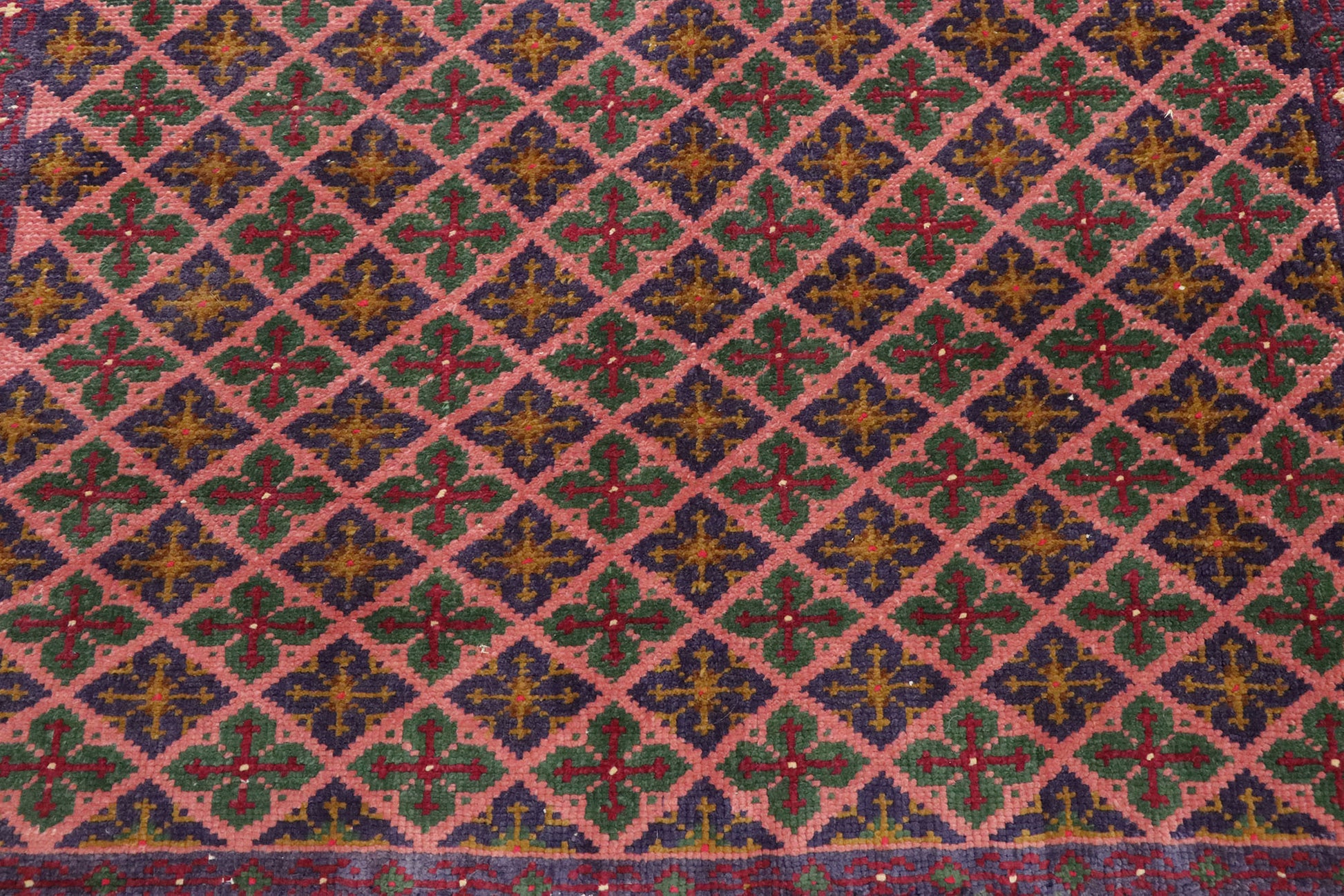 3 x 6 Vintage Turkish Sivas Rug 53262