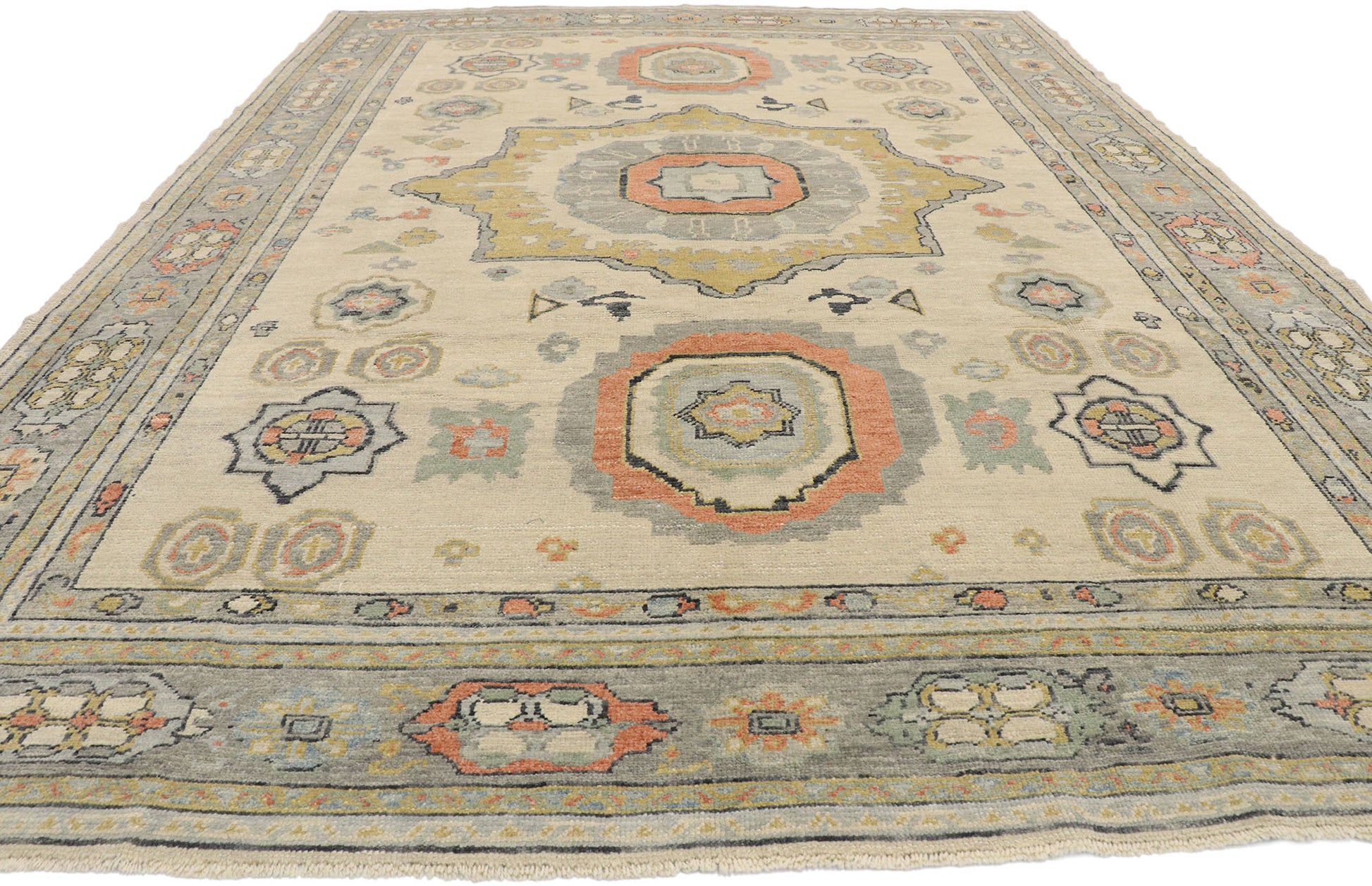 9 x 12 Turkish Oushak Rug 53263