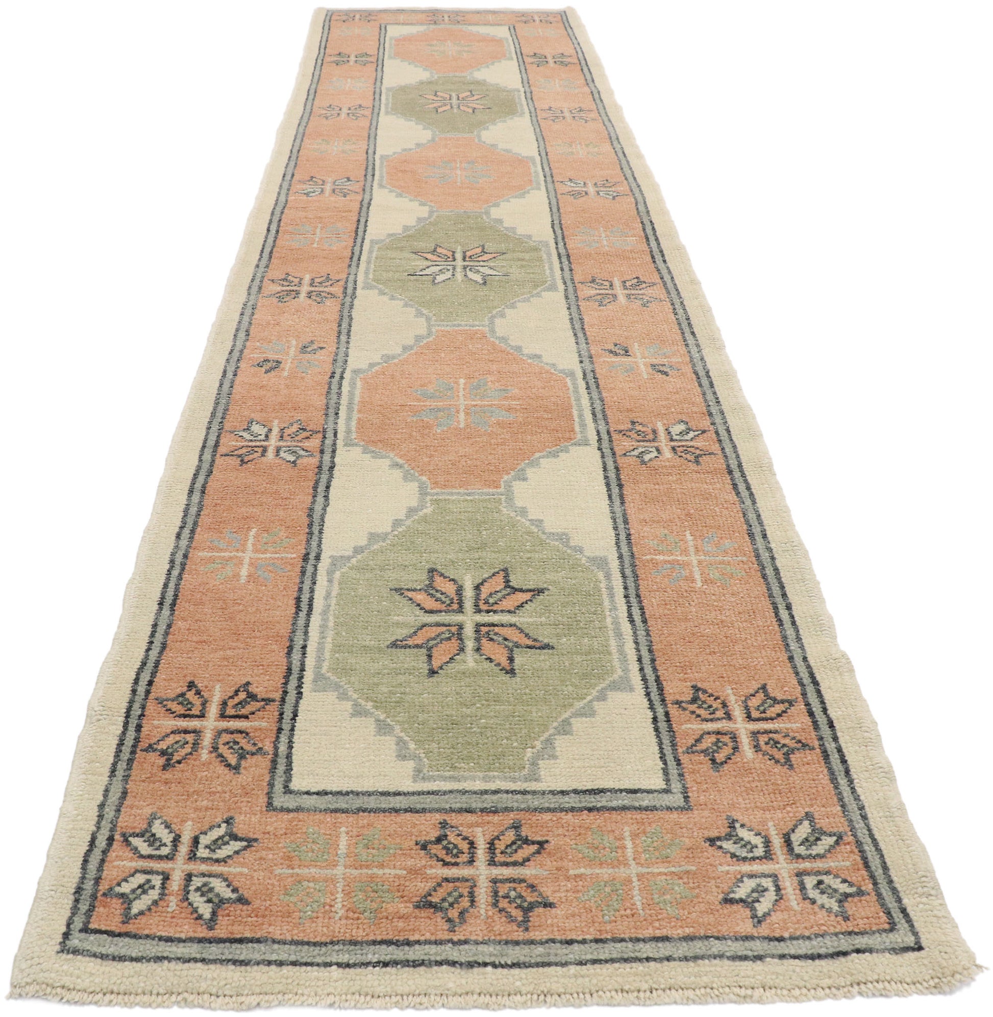 3 x 13 Turkish Oushak Runner 53264