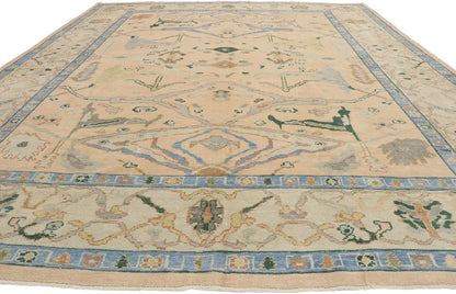 12 x 15 Contemporary Turkish Oushak Rug 53268