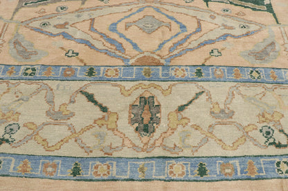 12 x 15 Contemporary Turkish Oushak Rug 53268