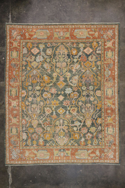 13 x 16 Turkish Oushak Rug 53271