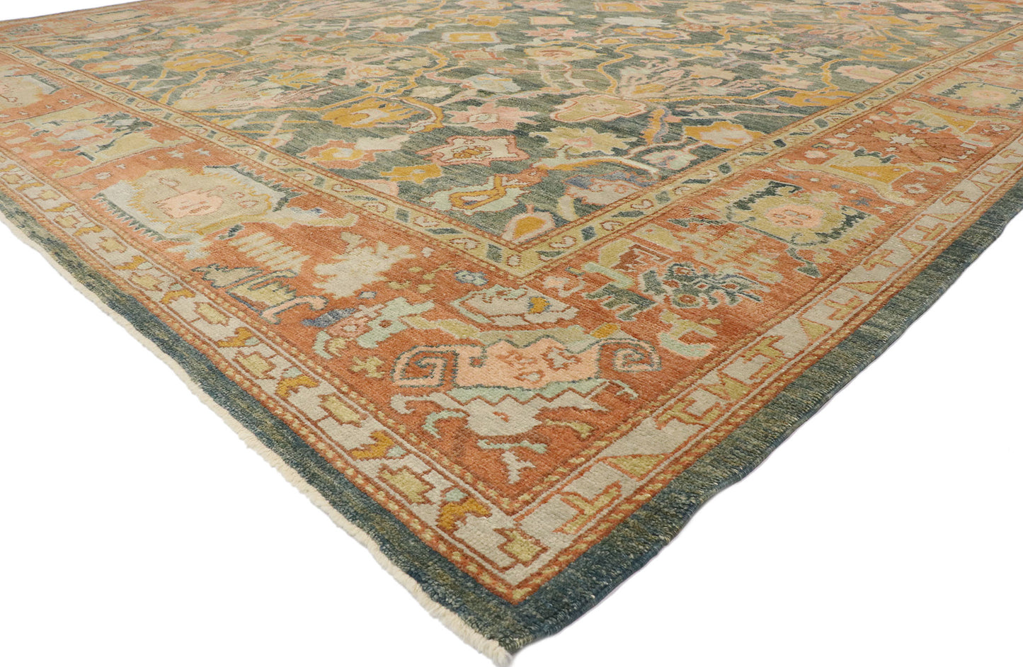 13 x 16 Turkish Oushak Rug 53271