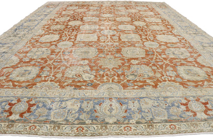 12 x 15 Antique Persian Tabriz Rug 53272