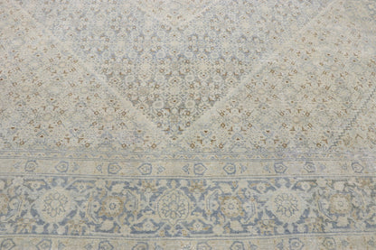 9 x 12 Vintage Persian Mahi Tabriz Rug 53274