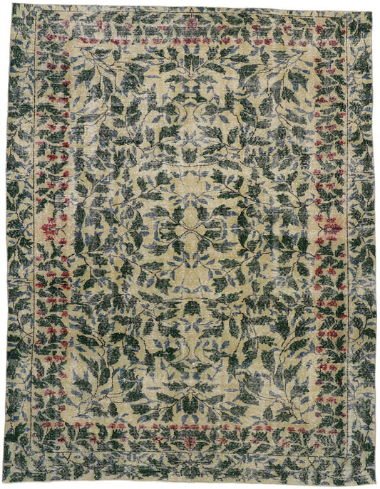 8 x 10 Vintage Turkish Sivas Rug 53279