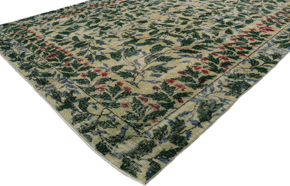 8 x 10 Vintage Turkish Sivas Rug 53279