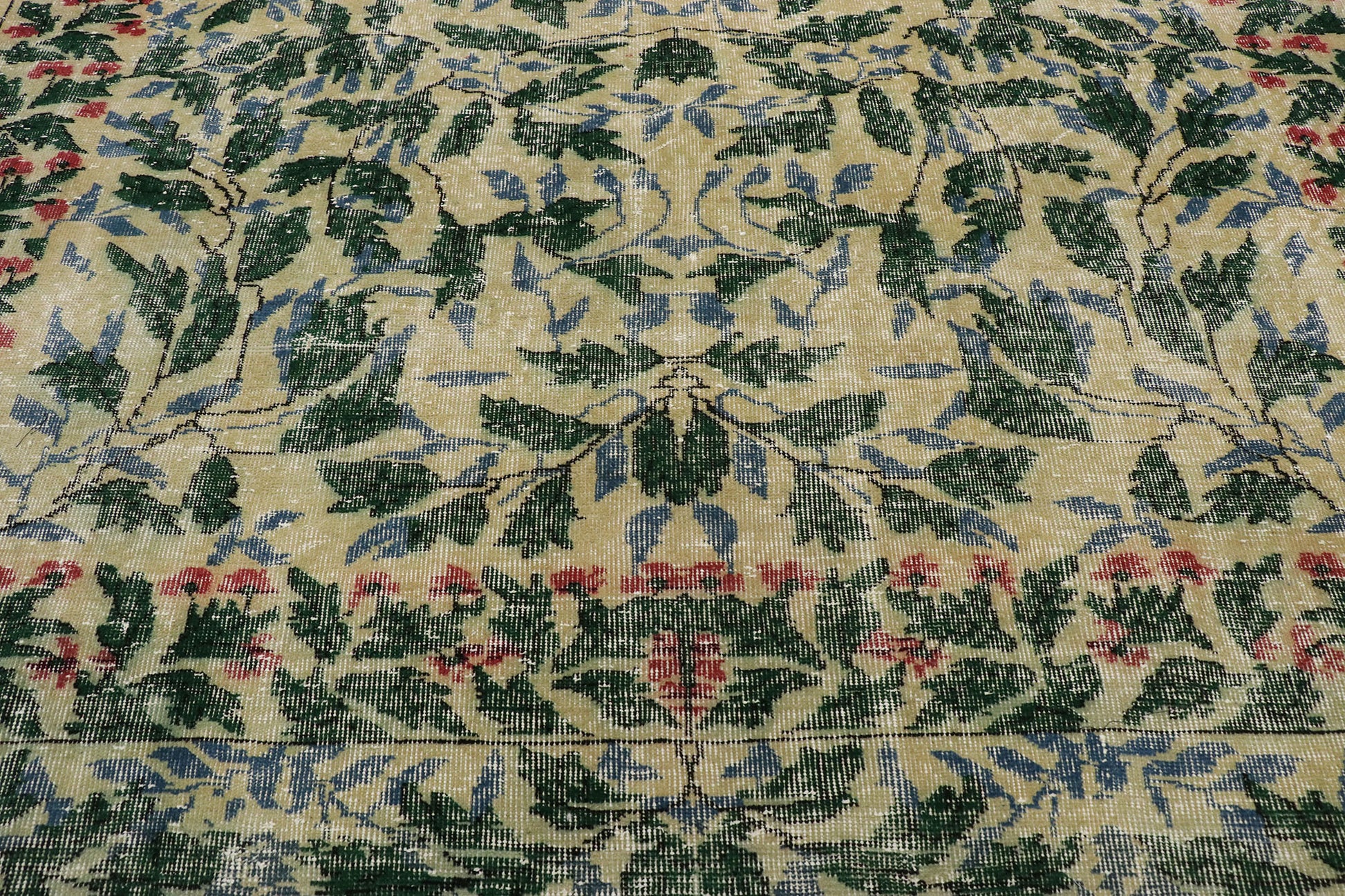 8 x 10 Vintage Turkish Sivas Rug 53279
