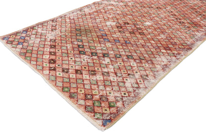 3 x 6 Vintage Turkish Sivas Rug 53280