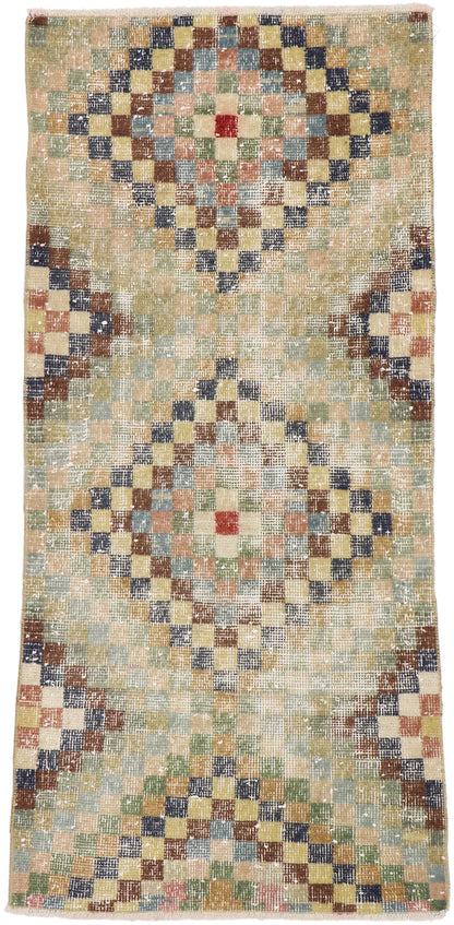 2 x 5 Vintage Turkish Sivas Rug 53281