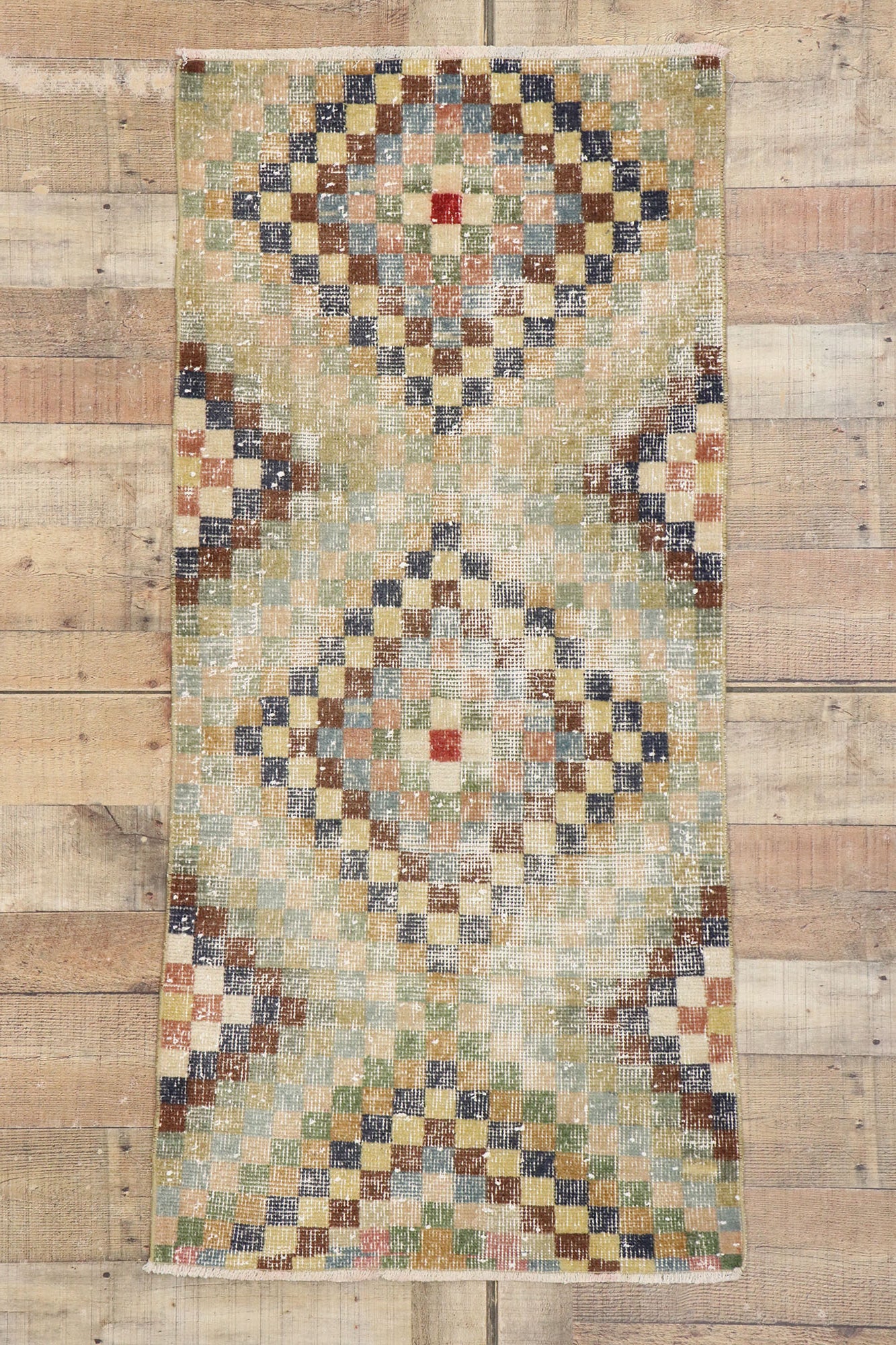2 x 5 Vintage Turkish Sivas Rug 53281