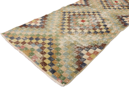 2 x 5 Vintage Turkish Sivas Rug 53281