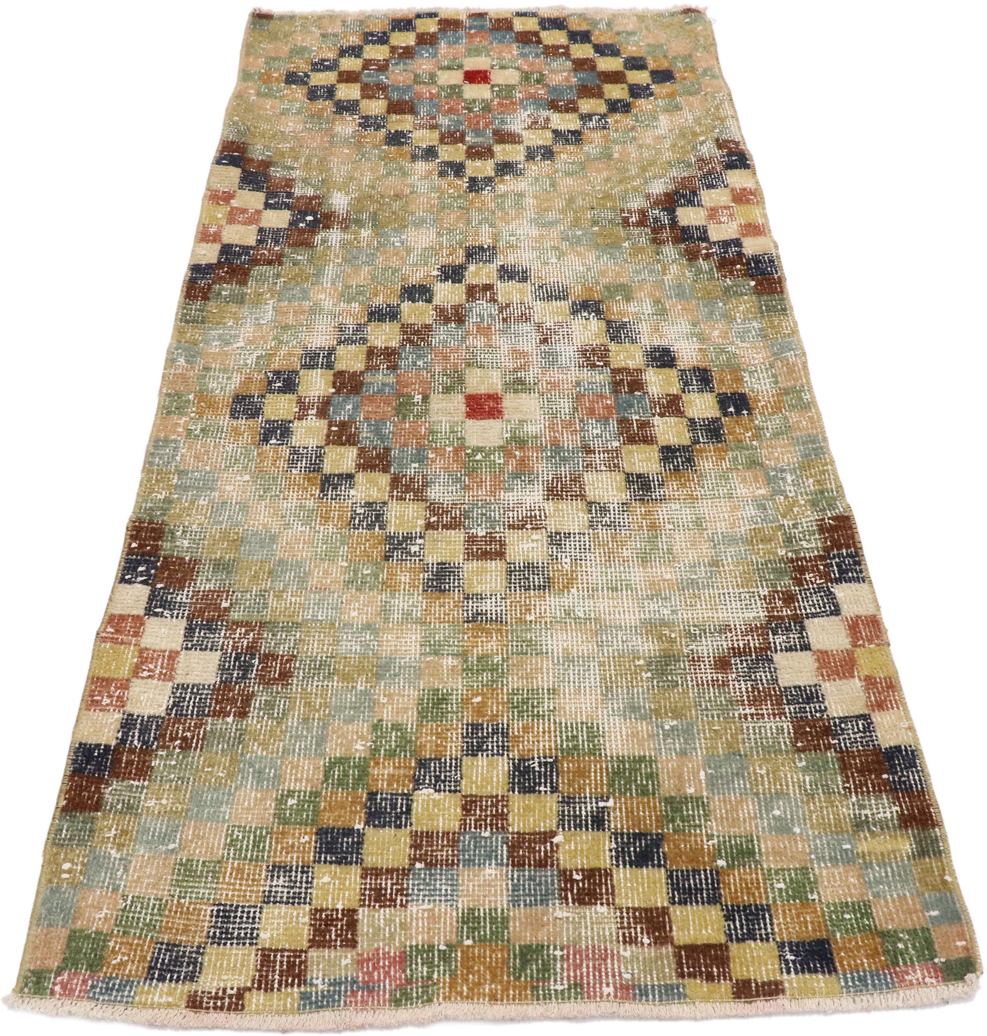 2 x 5 Vintage Turkish Sivas Rug 53281