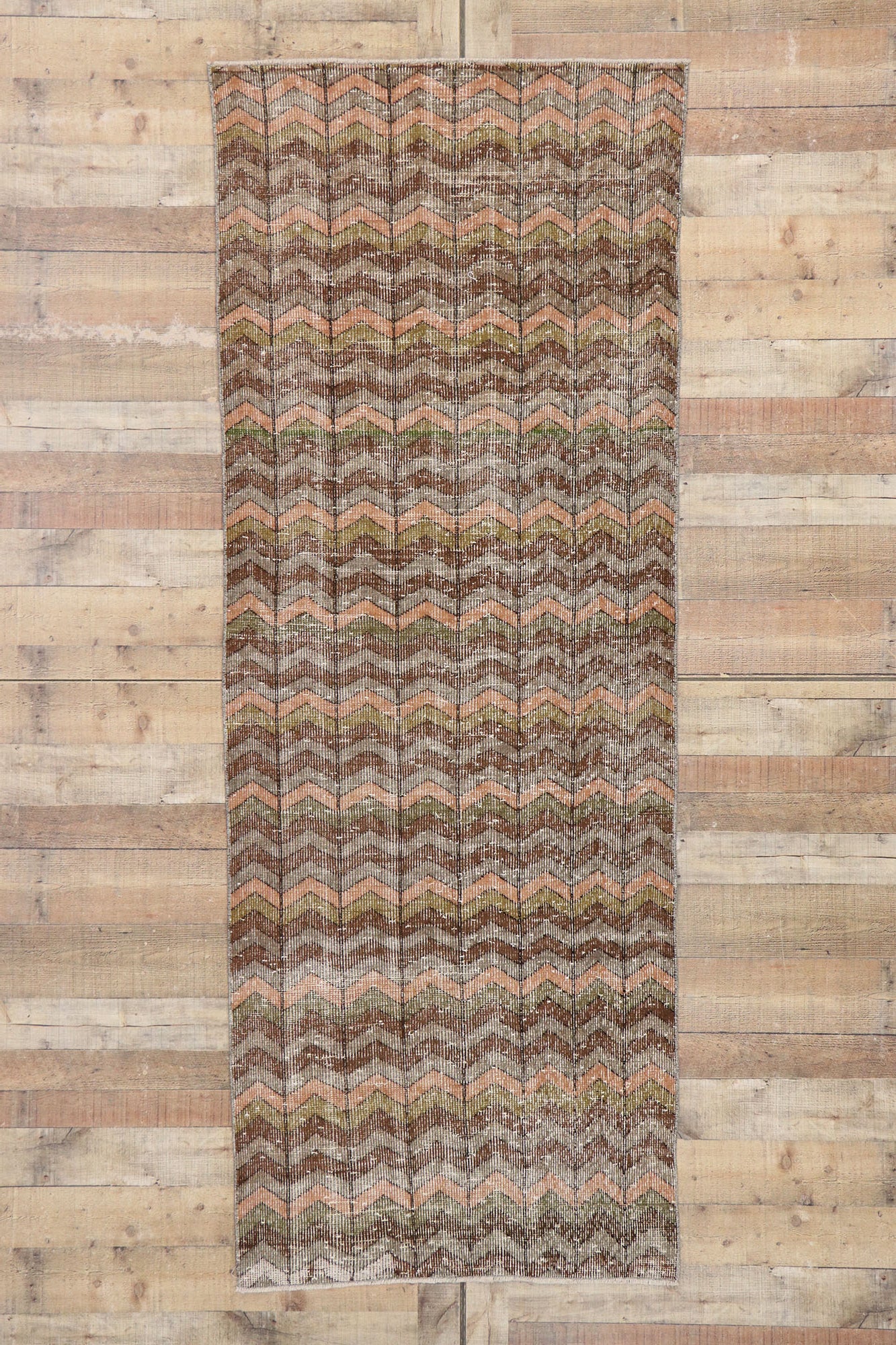 3 x 9 Vintage Turkish Sivas Rug 53284