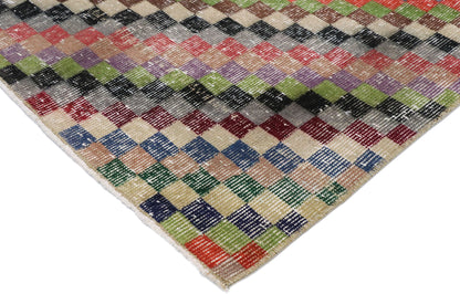 2 x 3 Vintage Turkish Sivas Rug 53285