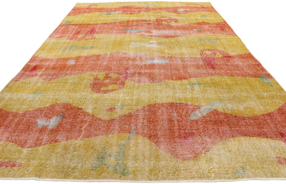 7 x 10 Zeki Muren Vintage Turkish Sivas Rug 53287
