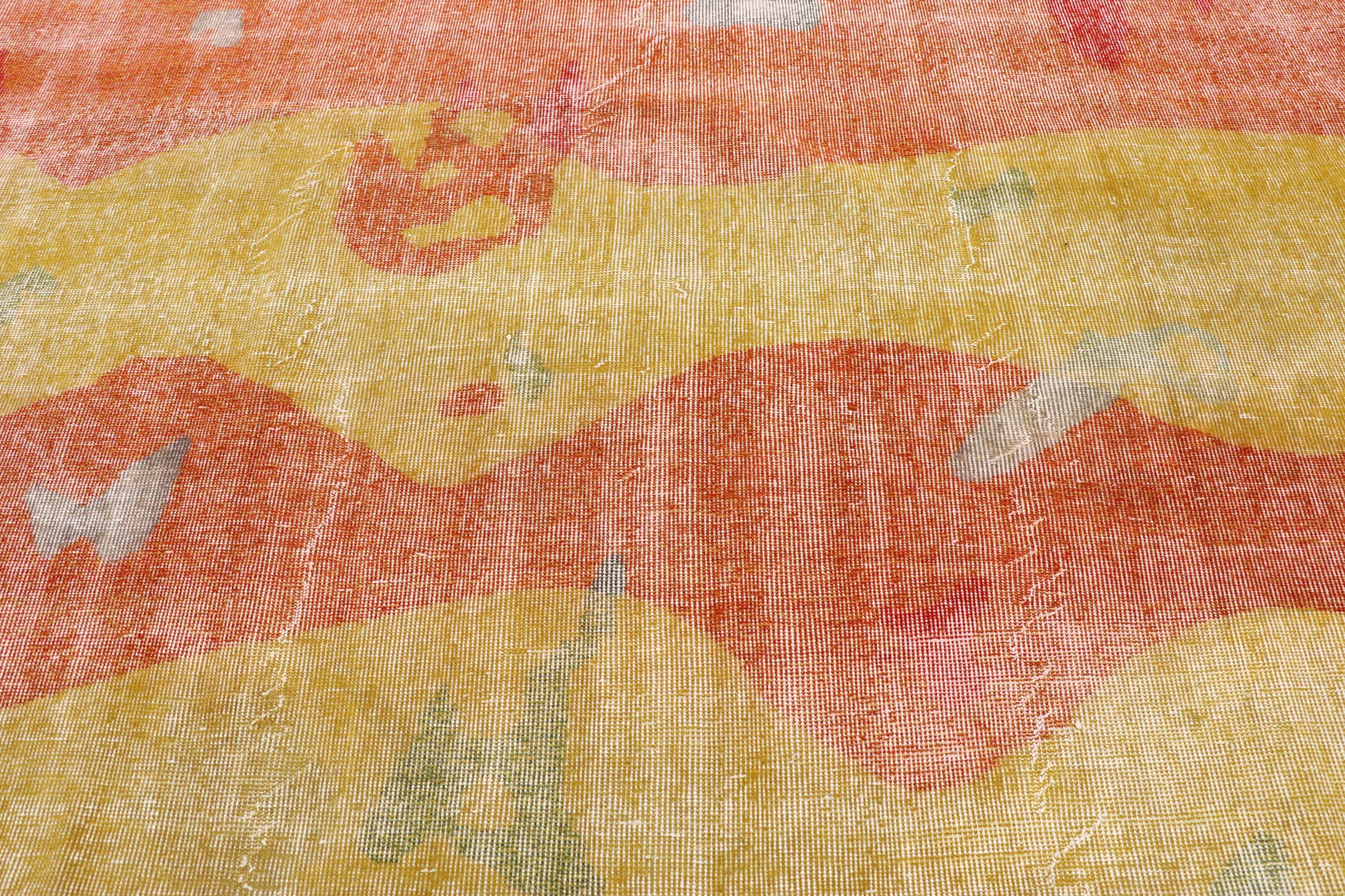 7 x 10 Zeki Muren Vintage Turkish Sivas Rug 53287