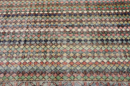 5 x 9 Vintage Turkish Sivas Rug 53289